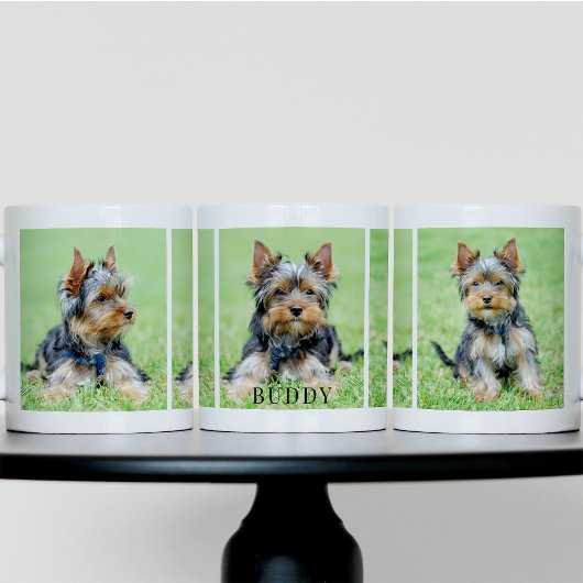 Custom Pet Multi Photo Personalized Koffiemok