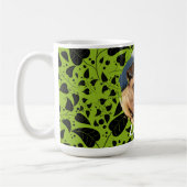 Custom Pet Parent Mug with Green & Black Plant Koffiemok (Links)