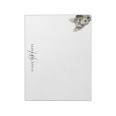 Custom Pet Personalized Large Notitieblok (Linkerzijde)