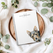 Custom Pet Personalized Monogram Notitieboek