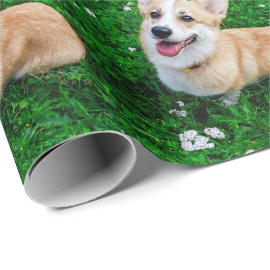 Custom Pet Photo Cadeaupapier (Rol Hoek)