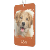 Custom Pet Photo - Dubbelzijdige auto Luchtverfris Luchtverfrisser (Links)