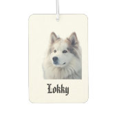 Custom Pet Photo Freshener Luchtverfrisser (Voorkant)