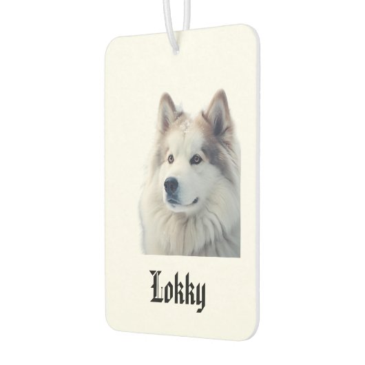 Custom Pet Photo Freshener Luchtverfrisser (Links)