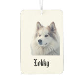 Custom Pet Photo Freshener Luchtverfrisser (Achterkant)