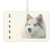 Custom Pet Photo Freshener Luchtverfrisser (Achterkant)
