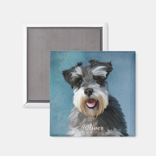 Custom Pet Photo Magnet (Voorkant / Achterkant)