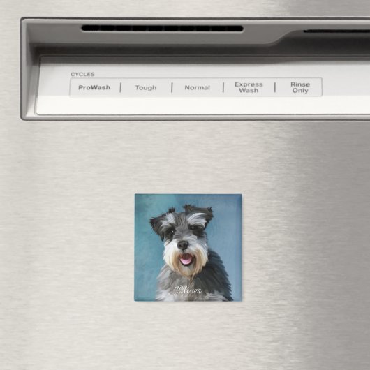 Custom Pet Photo Magnet (Insitu (Vaatwasser))