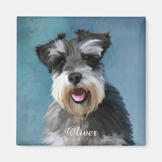 Custom Pet Photo Magnet (Voorkant)