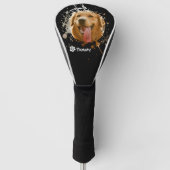 Custom Pet Photo & Name Golfheadcover (Voorkant)