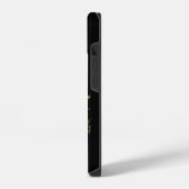 Custom Pet Photo & Name Phone Case – Modern Design iPhone Hoesje (Linkerkant)