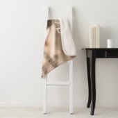 Custom Pet Photo & Name Sherpa Blanket Sherpa Deken (In situ)