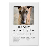 Custom Pet Photo  Perfect Poster (Voorkant)