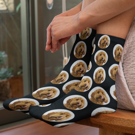 Custom Pet Photo | Personalized Pet Lover  Sokken