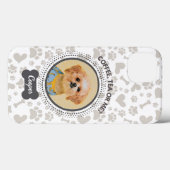 Custom Pet Photo Phone Case – "Koffie, thee of mij (Achterkant (horizontaal))