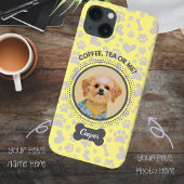 Custom Pet Photo Phone Case – "Koffie, thee of mij
