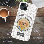 Custom Pet Photo Phone Case – "Koffie, thee of mij