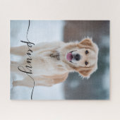 Custom Pet Photo Puzzle Personalized Elegant Gift Legpuzzel (Horizontaal)