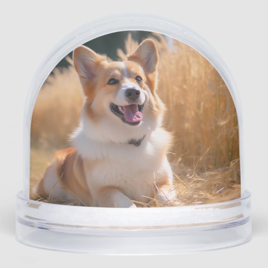 Custom Pet Photo Sneeuwbol (Voorkant)