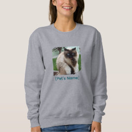 Custom Pet Photo Sweatshirt | Brushstroke Apparel