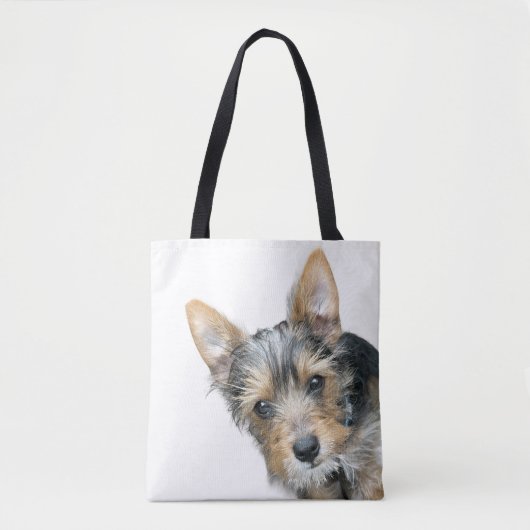Custom Pet Photo Tote Bag (Voorkant)