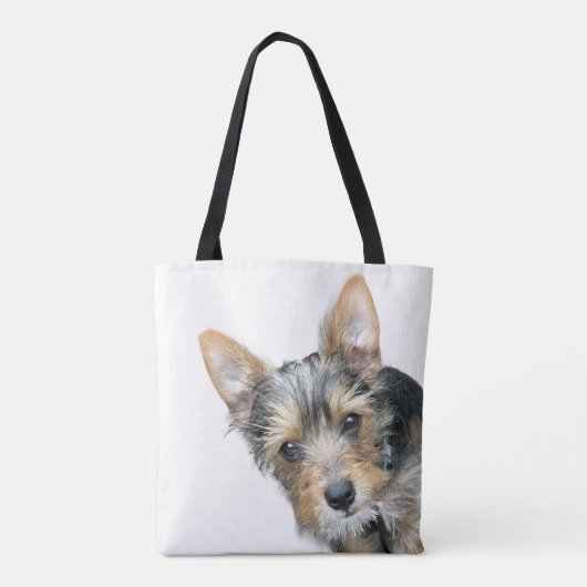 Custom Pet Photo Tote Bag (Achterkant)
