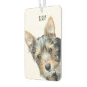 Custom Pet Photo with Name Luchtverfrisser (Links)