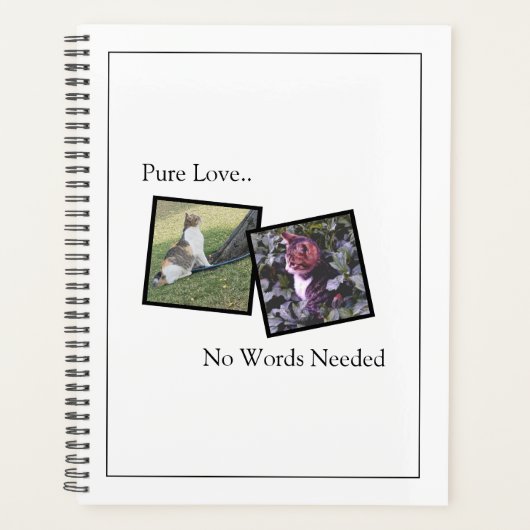 Custom Pet Planner Notebook (Voorkant)