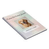 Custom Pet Portrait Journal – Personalized Noteboo Notitieboek (Rechterzijde)