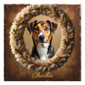 Custom Pet Portrait – Just Upload a Simple Photo Foto Afdruk (Voorkant)