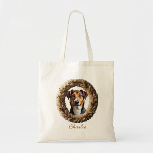 Custom Pet Portrait – Just Upload a Simple Photo Tote Bag (Voorkant)