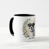 Custom Pet Portrait Mok – Gepersonaliseerde hond o (Voorkant links)
