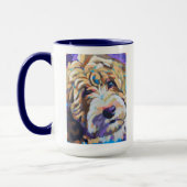 Custom Pet Portrait Painting - Forever Loved Pet Mok (Links)