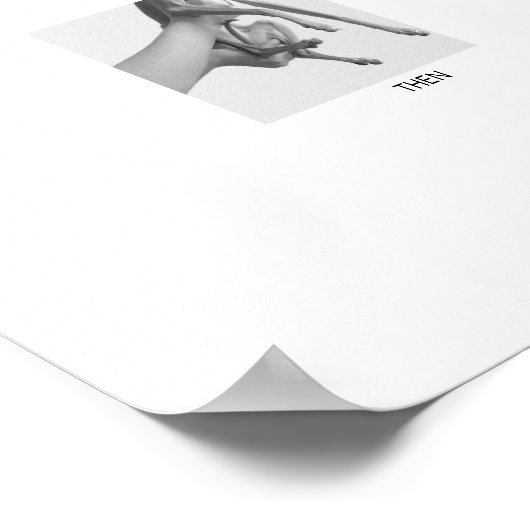 Custom Pet Portrait | Then and Now Poster (Hoek)