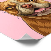 Custom Pet Portraits Using Pet Photo Personalized  Poster (Hoek)