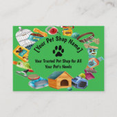 Custom Pet Shop Visitekaartje (Voorkant)