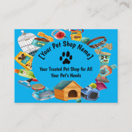 Custom Pet Shop Visitekaartje