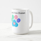 Custom Pet Sibling Baby Bodysuit - New Big Brother Koffiemok (Voorkant rechts)