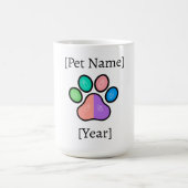 Custom Pet Sibling Baby Bodysuit - New Big Brother Koffiemok (Center)