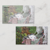 Custom Pet Sitting Service Visitekaartje (Voorkant / Achterkant)