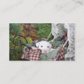 Custom Pet Sitting Service Visitekaartje (Achterkant)