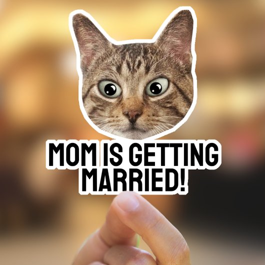 Custom Pet Sticker Cat Face Stickers