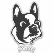 Custom Pet Sticker,Custom Dog Sticker (Voorkant)