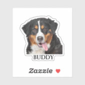 Custom Pet Sticker, Custom Dog Sticker, Custom Cat Sticker (Vel)