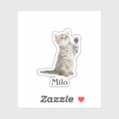 Custom Pet Sticker, Custom Dog Sticker, Custom Cat Sticker (Vel)
