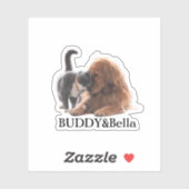 Custom Pet Sticker, Custom Dog Sticker, Custom Cat Sticker (Vel)