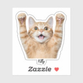 Custom Pet Stickers – Dog & Cat Photo Vinyl Decals (Vel)