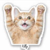 Custom Pet Stickers – Dog & Cat Photo Vinyl Decals (Voorkant)