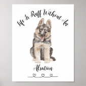 Custom Pet Wall Art Poster (Voorkant)