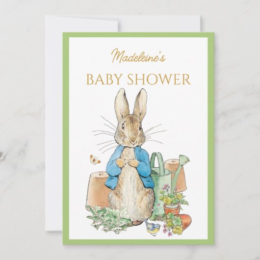 Custom Peter het konijn Kaart (Voorkant)